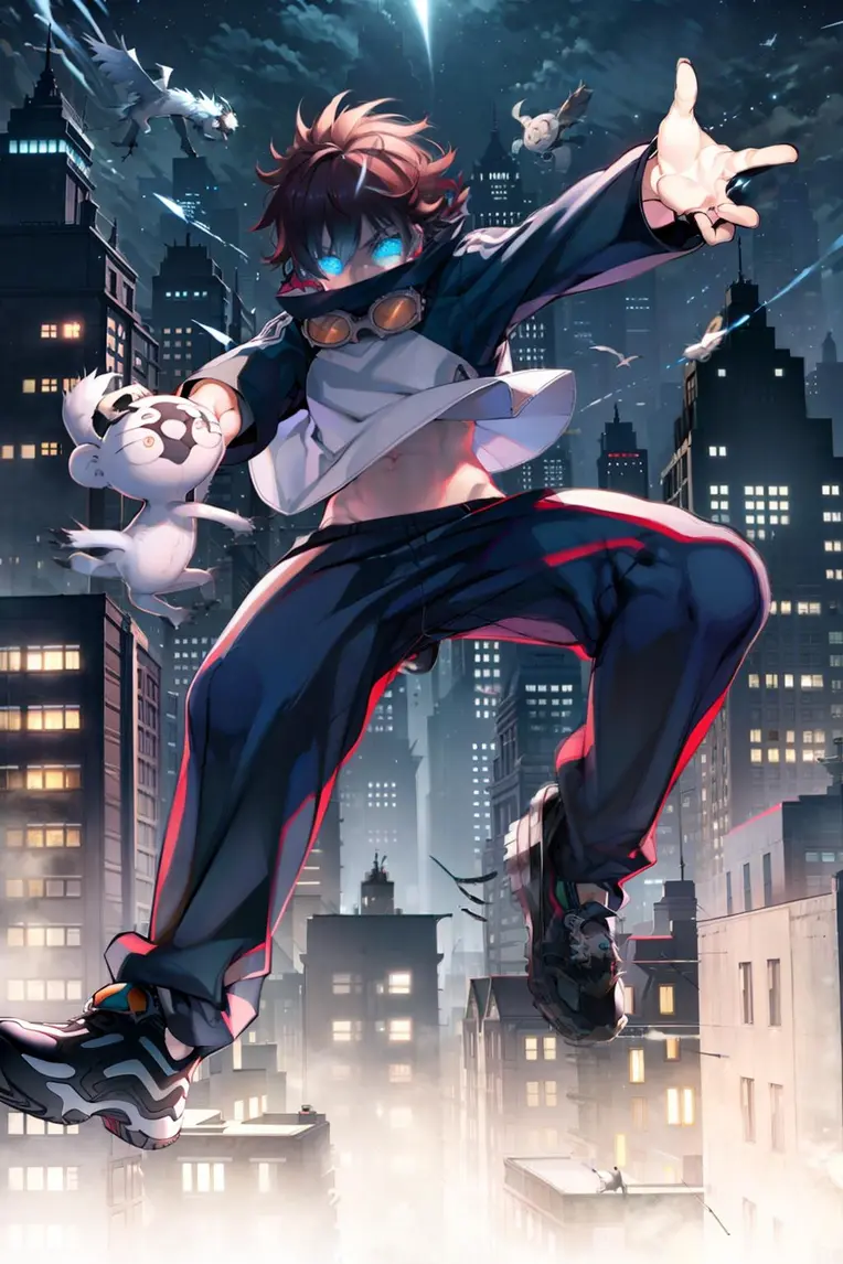 CGI style,Anime Character,Boy,LoRA,SD 1.5