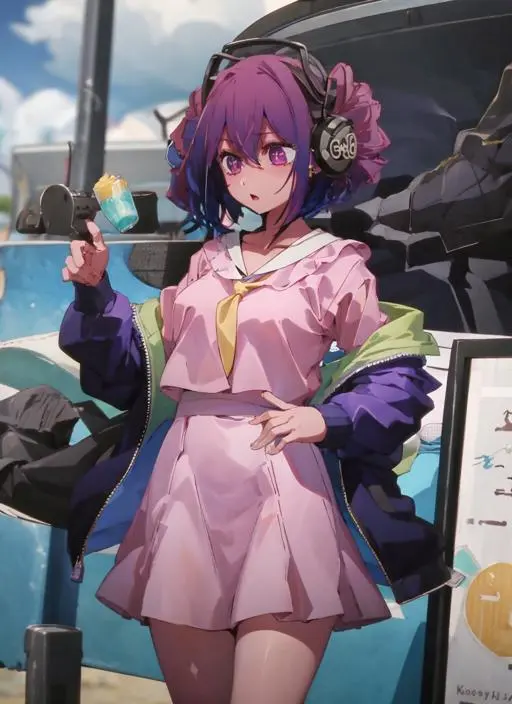 Anime,Anime Style,Girl,LoRA,SD 1.5