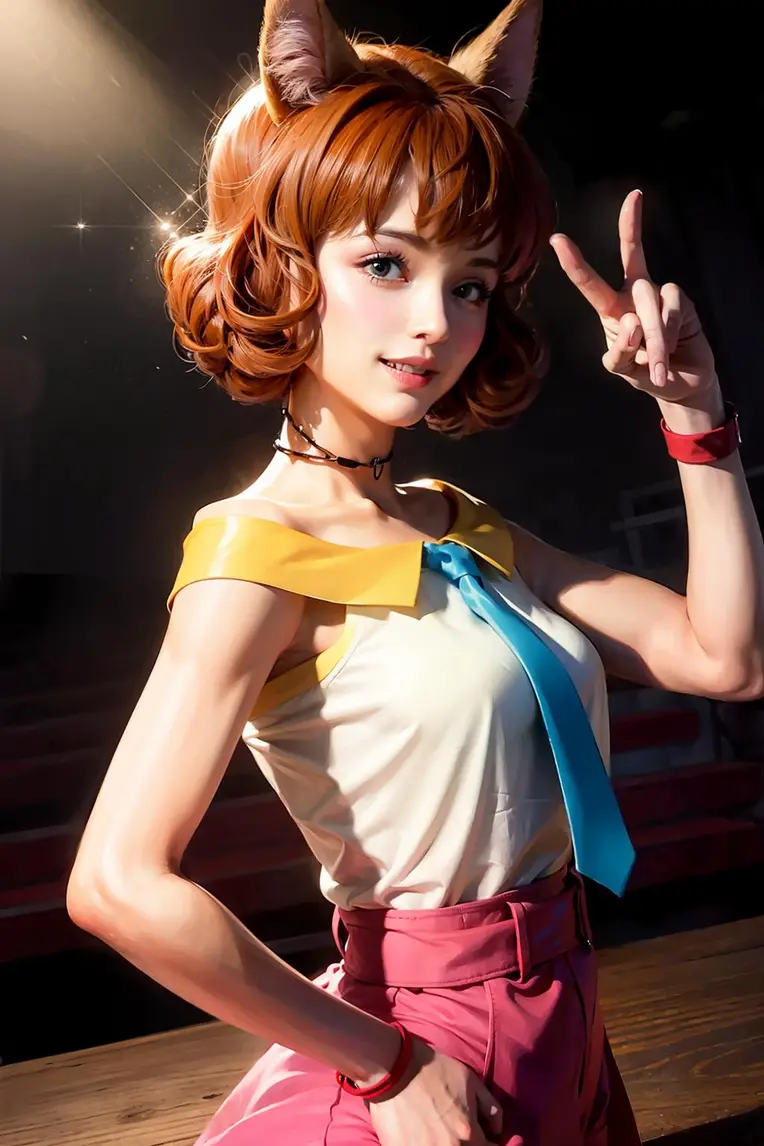 Anime,CGI style,Anime Character,LoRA,SD 1.5