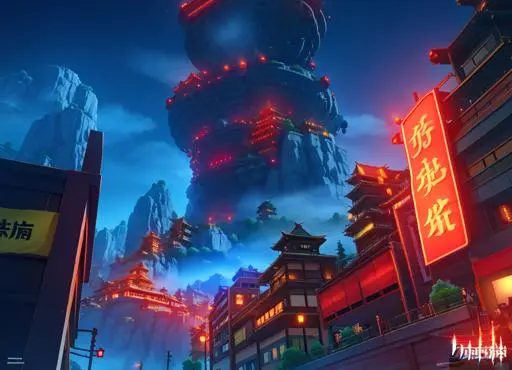 CGI style,Anime Scene,Space & Scene,LoRA,SD 1.5