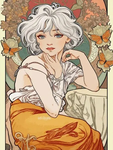 Anime,Traditional Painting Media,Girl,LoRA,FLUX.1