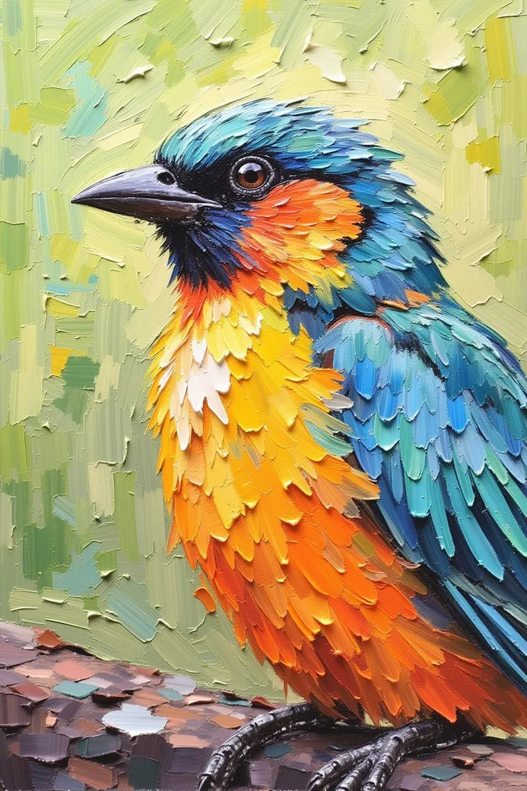 Classic Painting,Traditional Painting Media,Animal,LoRA,FLUX.1