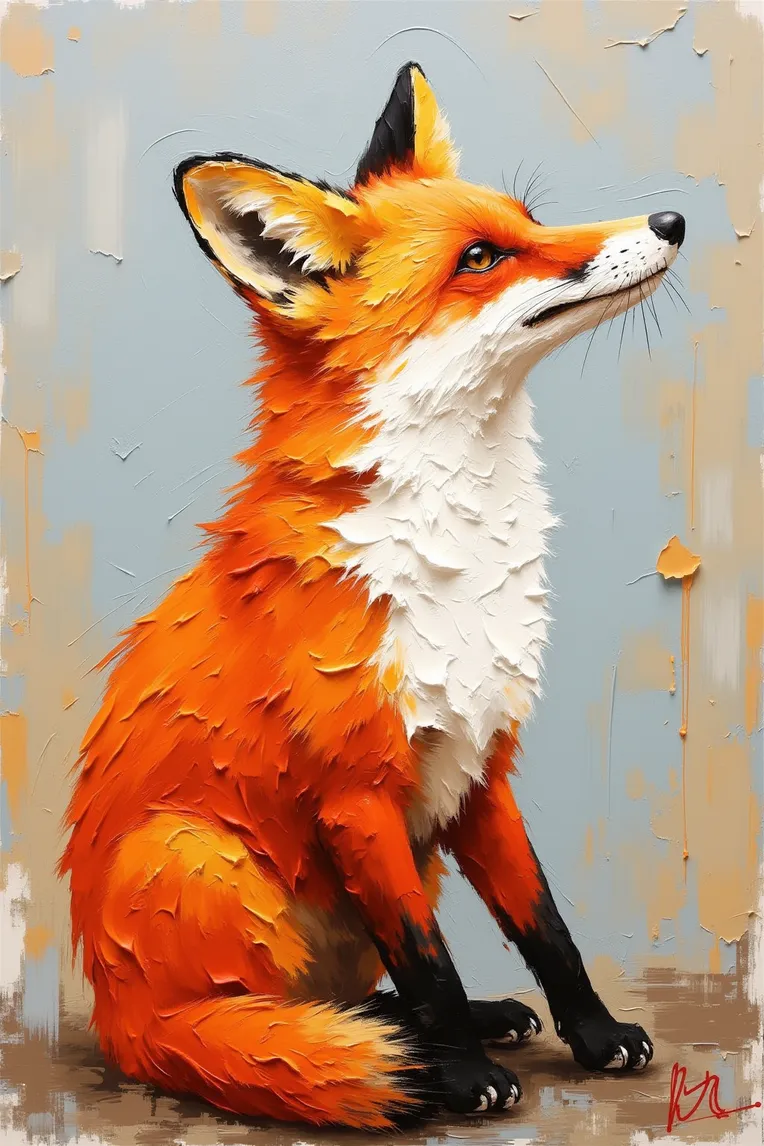 Classic Painting,Traditional Painting Media,Animal,LoRA,FLUX.1