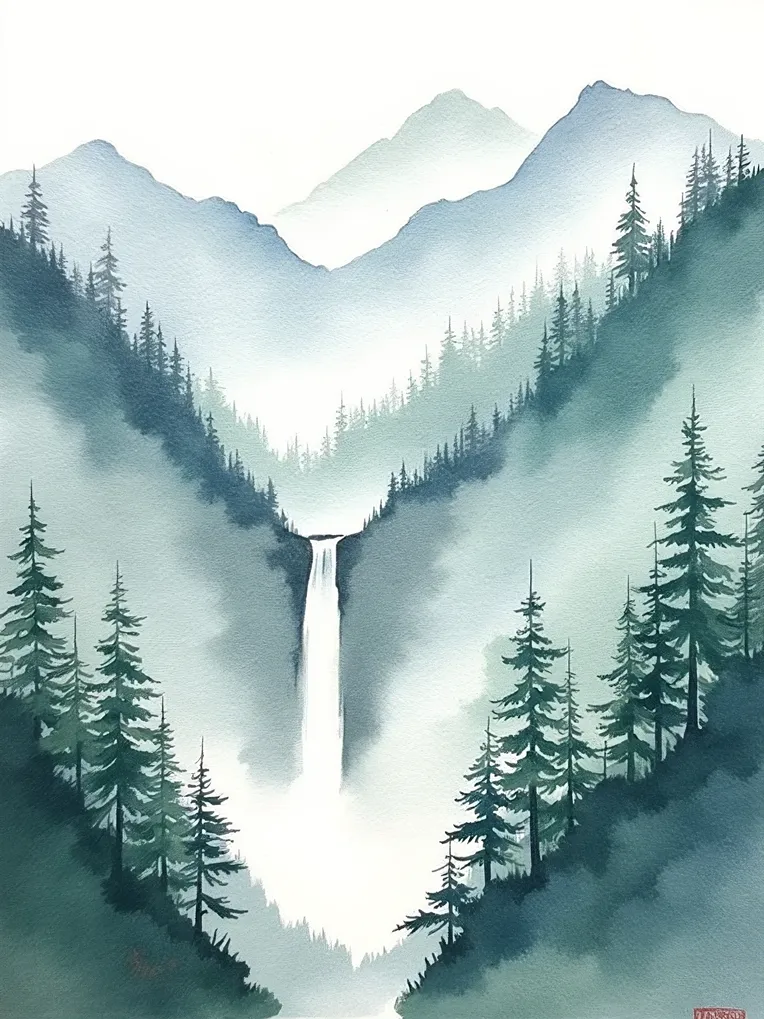 Traditional Painting Media,Style Boost,Landscape,LoRA,FLUX.1