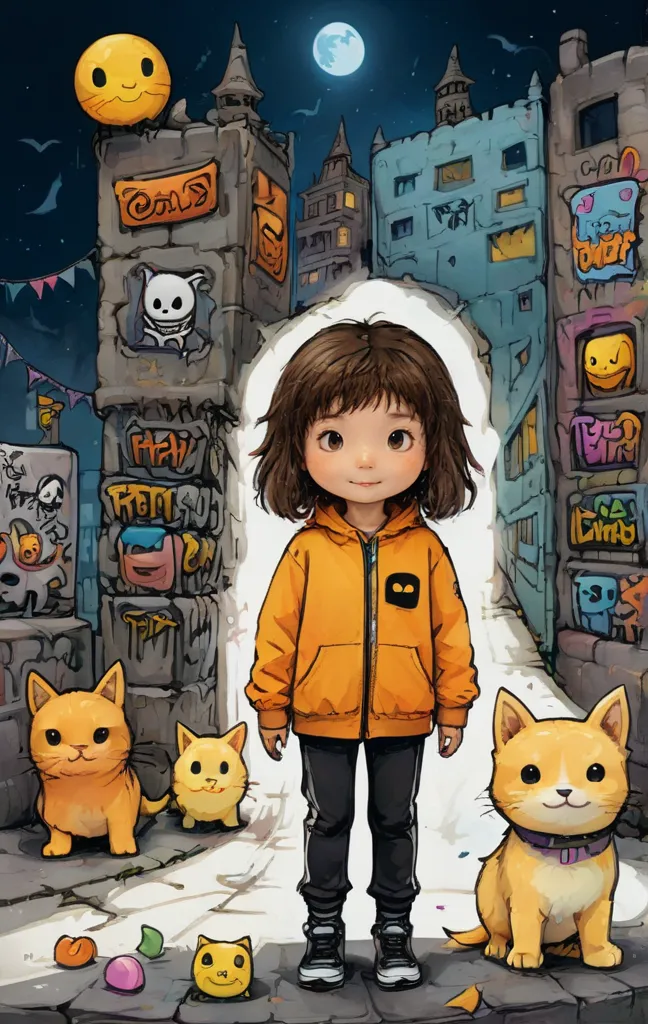 Anime Style,Hand-Drawn,Girl,LoRA,SDXL