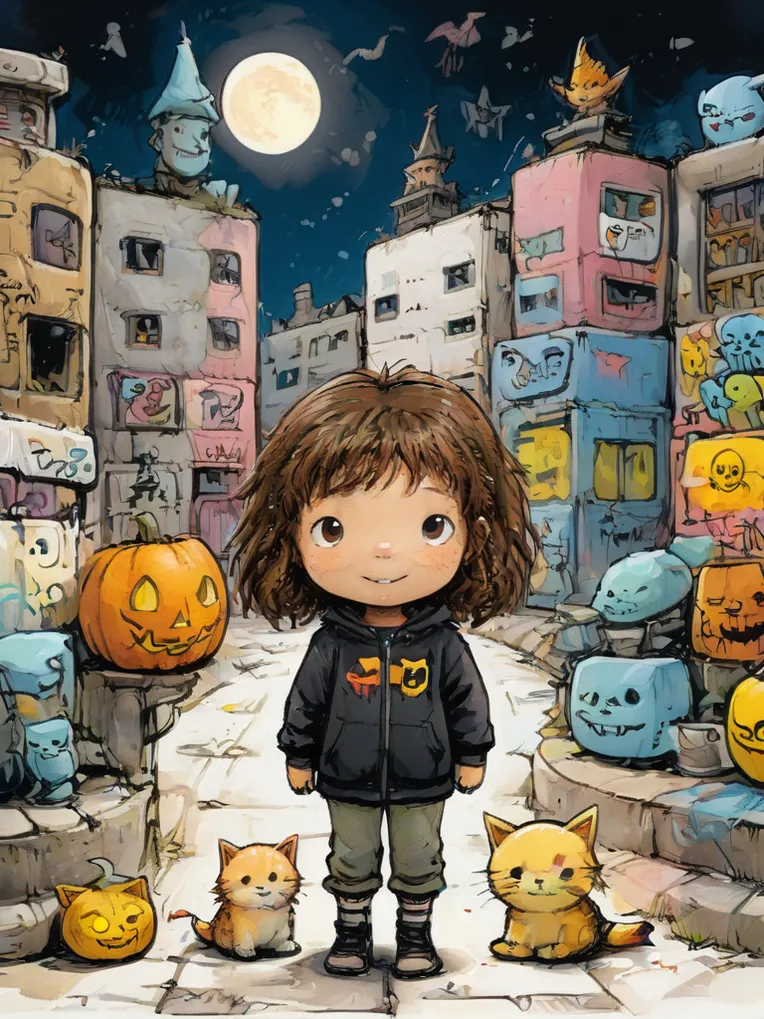 Anime Style,Hand-Drawn,Girl,LoRA,SDXL