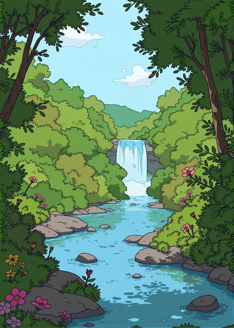 Traditional Painting Media,Style Boost,Landscape,LoRA,FLUX.1