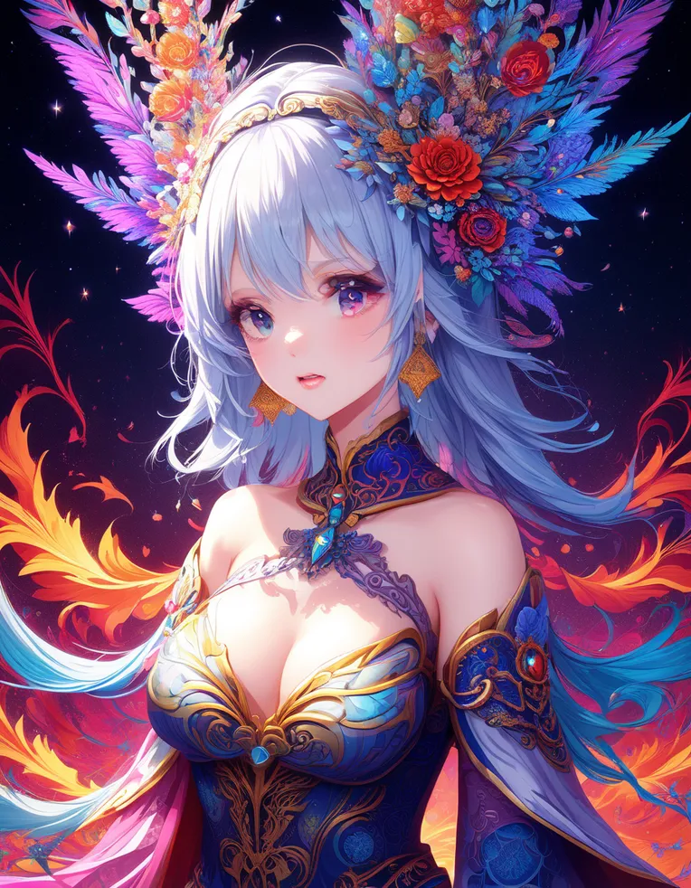 Anime Style,Girl,Workflow,