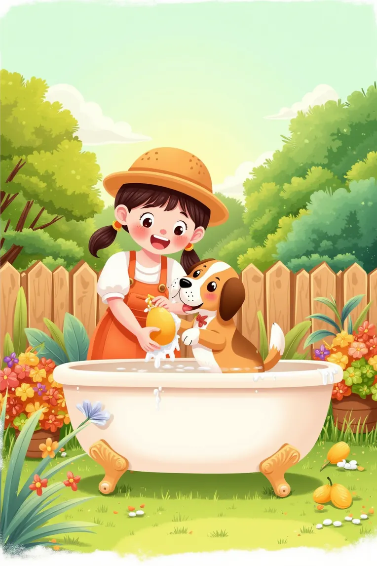 Kids' Illustration,Girl,Checkpoint,FLUX.1