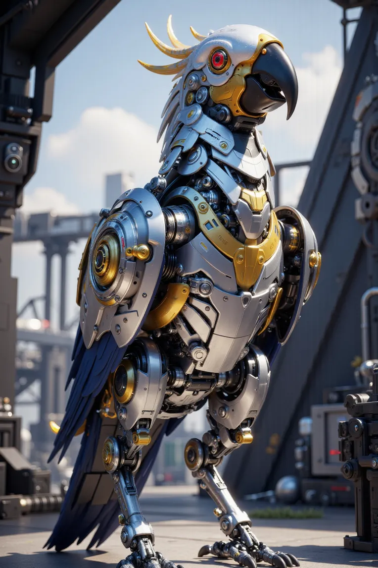 CGI style,Mecha,Checkpoint,FLUX.1