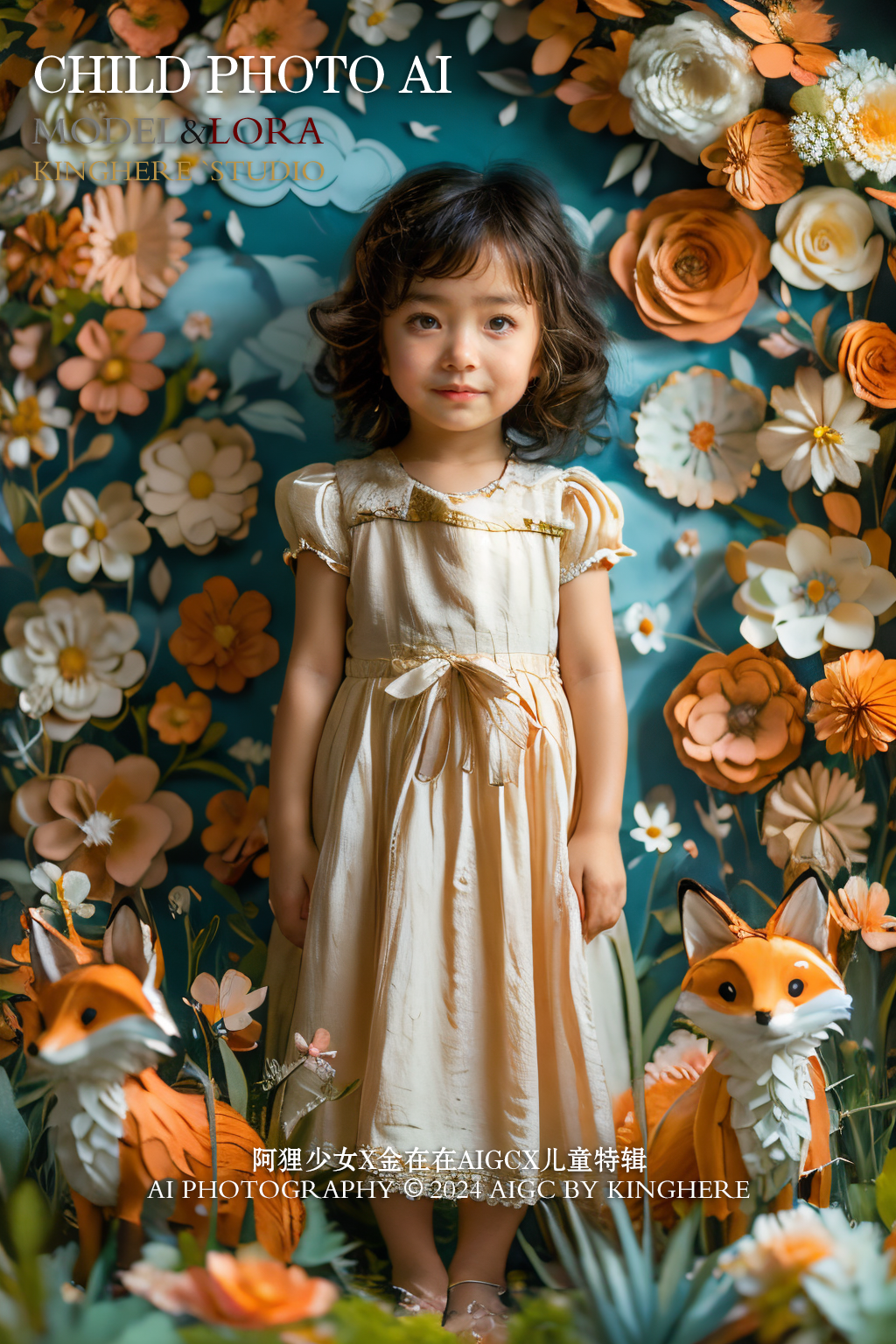 The limited-time download of the "Little Fox Girl" [Children's Photography Special] V2.2
