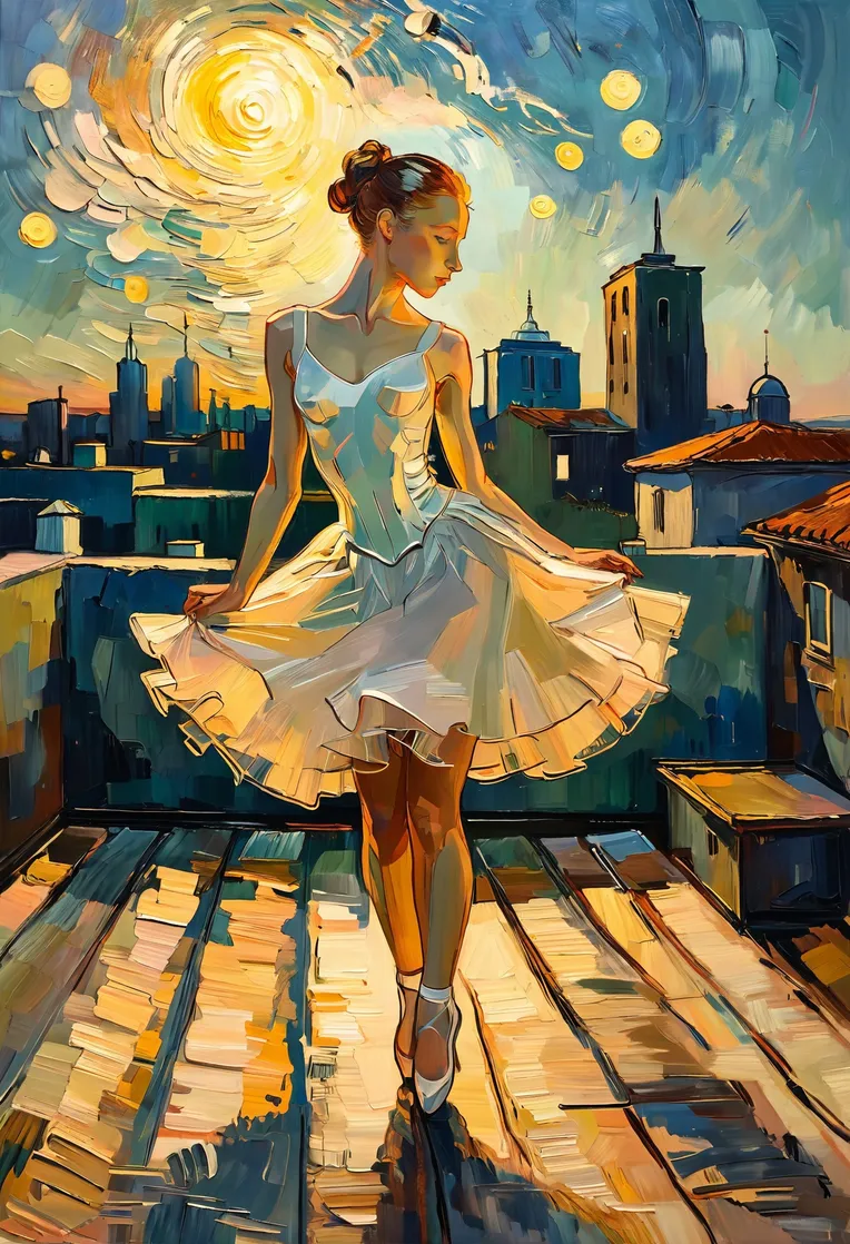 Classic Painting,Traditional Painting Media,Girl,LoRA,SDXL