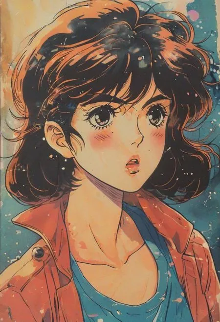 Anime Style,Hand-Drawn,Girl,LoRA,SDXL