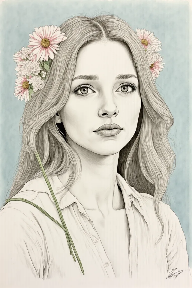 Anime Style,Girl,Workflow,