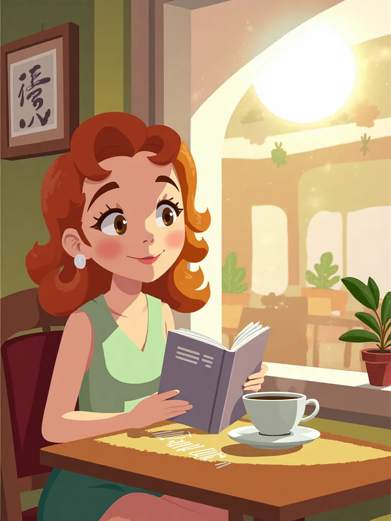 Flat Illustration,Girl,LoRA,FLUX.1