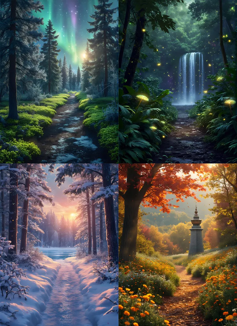 Anime Style,Landscape,LoRA,FLUX.1