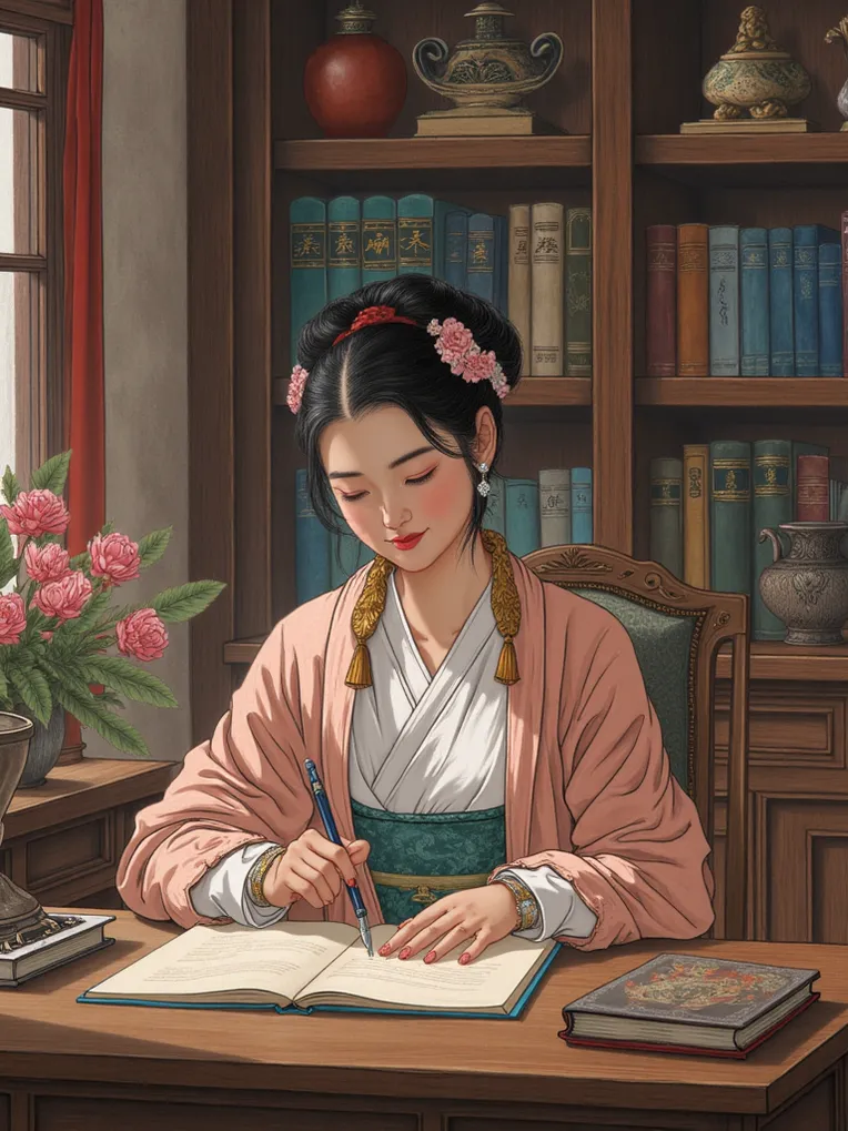 Illustration,Girl,Style Boost,LoRA,FLUX.1