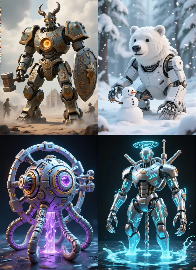 Anime Style,Mecha,LoRA,FLUX.1