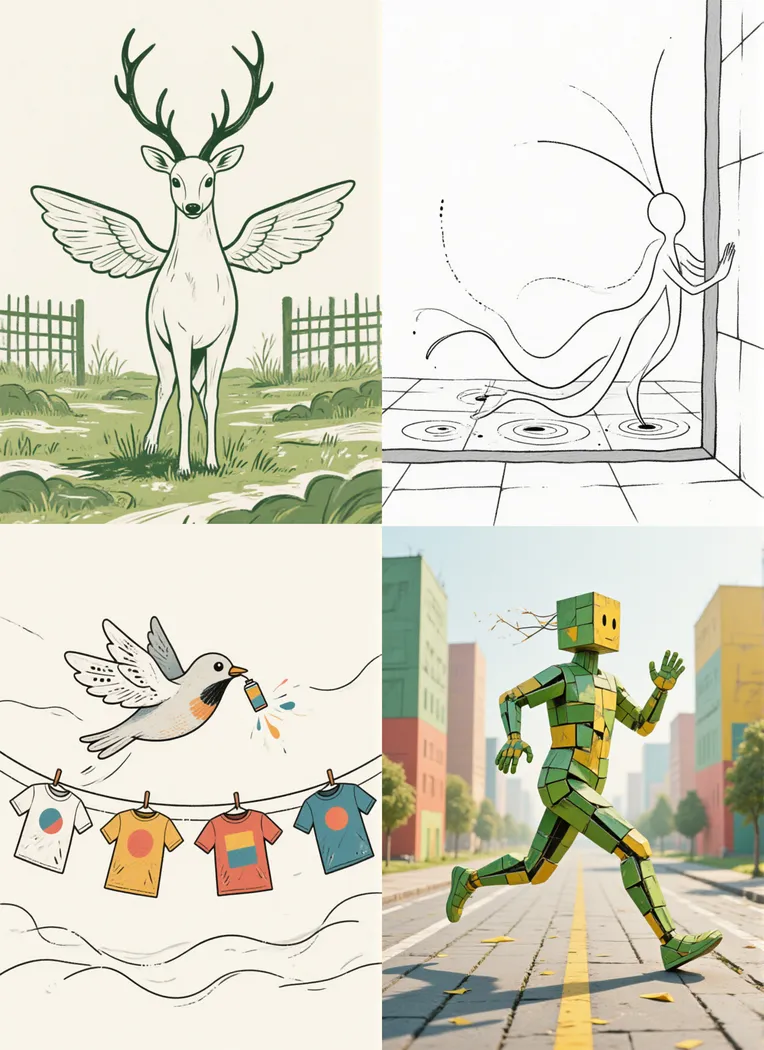 Flat Illustration,LoRA,FLUX.1