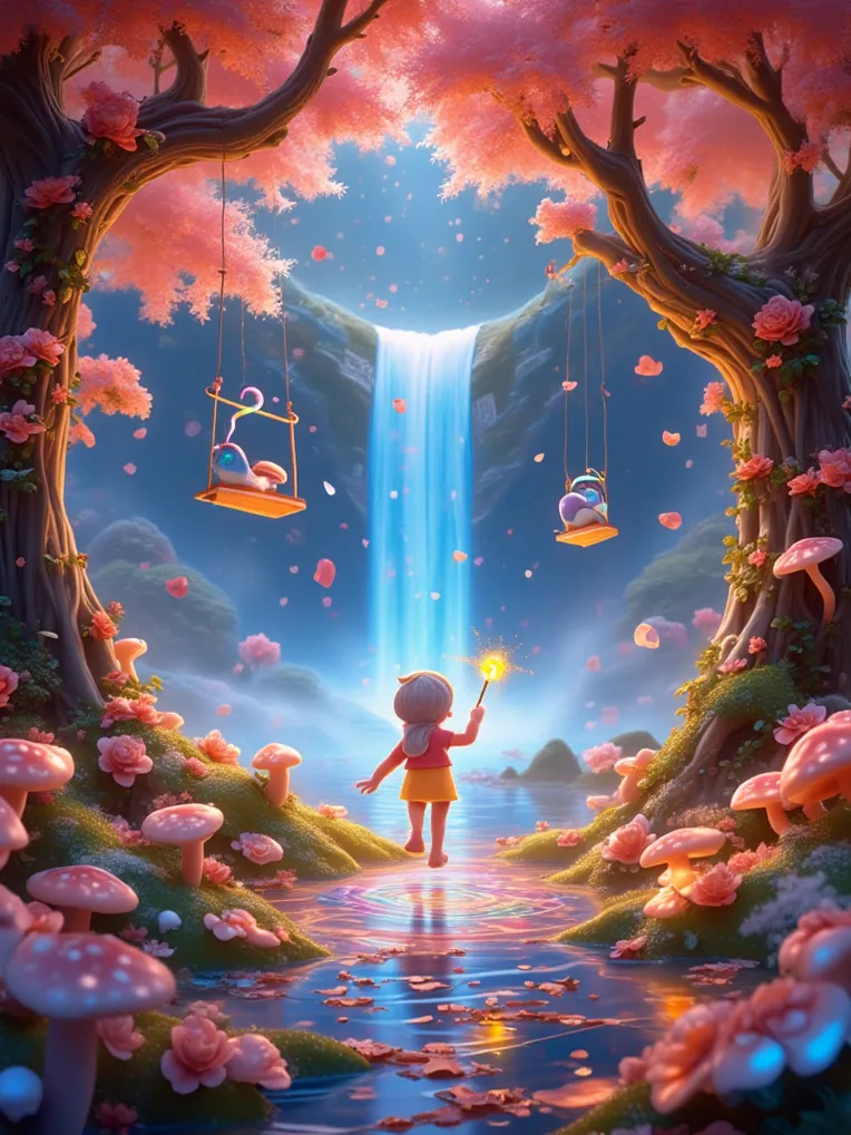 Cartoon style,Girl,LoRA,FLUX.1