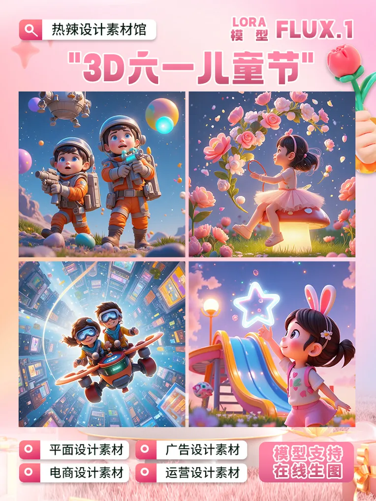 Cartoon style,Girl,LoRA,FLUX.1