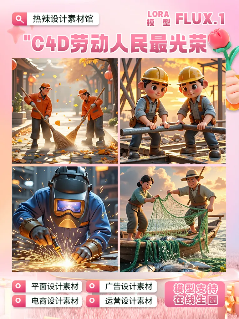 Product Poster,IP Character,Object Enhance,LoRA,FLUX.1