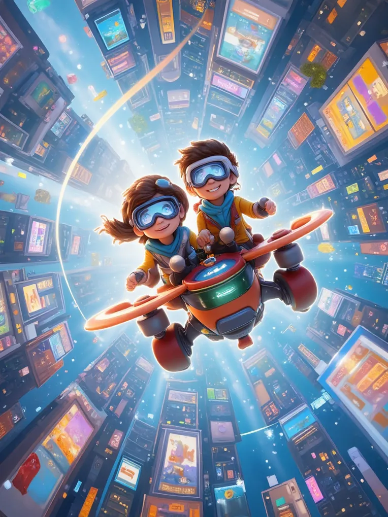 Cartoon style,Girl,LoRA,FLUX.1