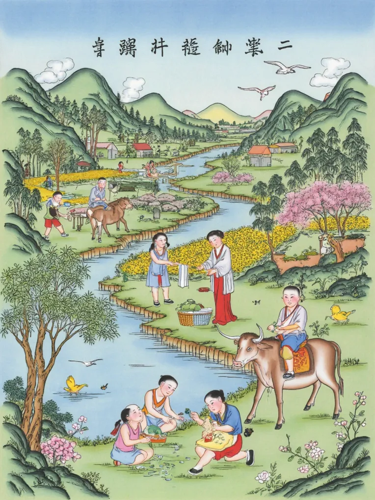 Traditional Painting Media,Girl,Style Boost,LoRA,FLUX.1