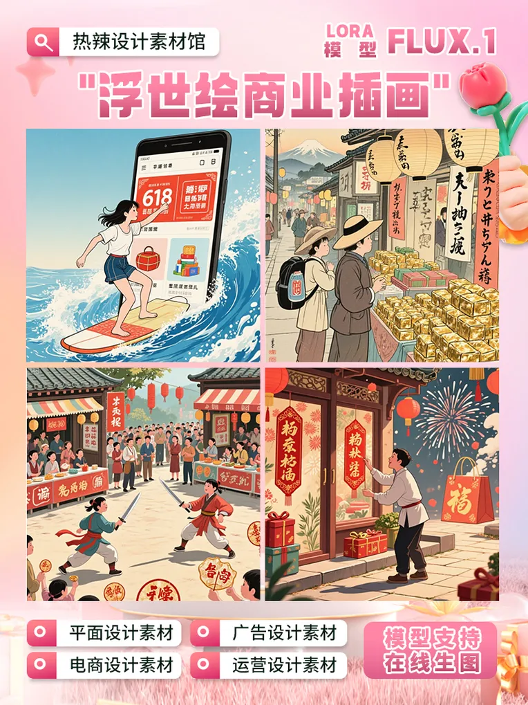 Traditional Painting Media,IP Character,Object Enhance,LoRA,FLUX.1