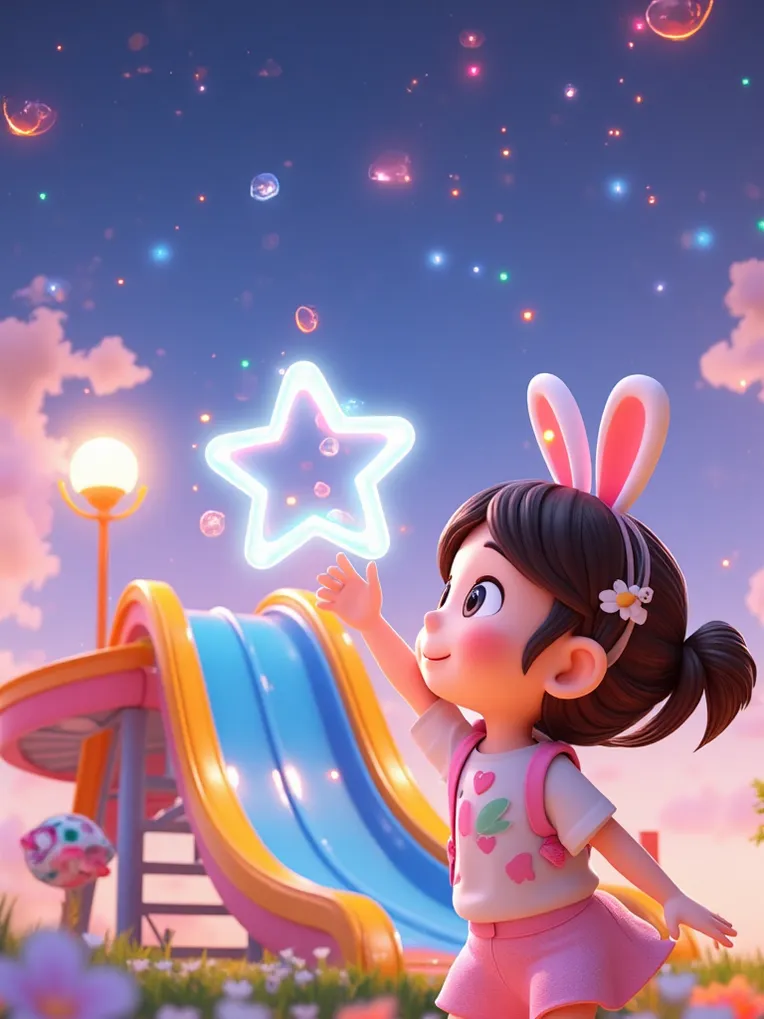 Cartoon style,Girl,LoRA,FLUX.1