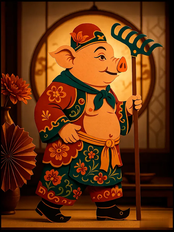 Traditional Painting Media,Boy,Physical/Facial feature,LoRA,Wan Video