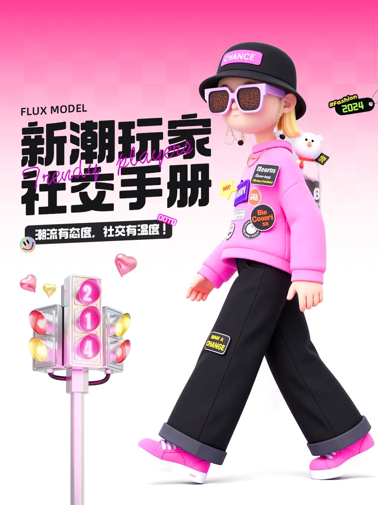 Cartoon style,Mockups,Girl,Workflow,