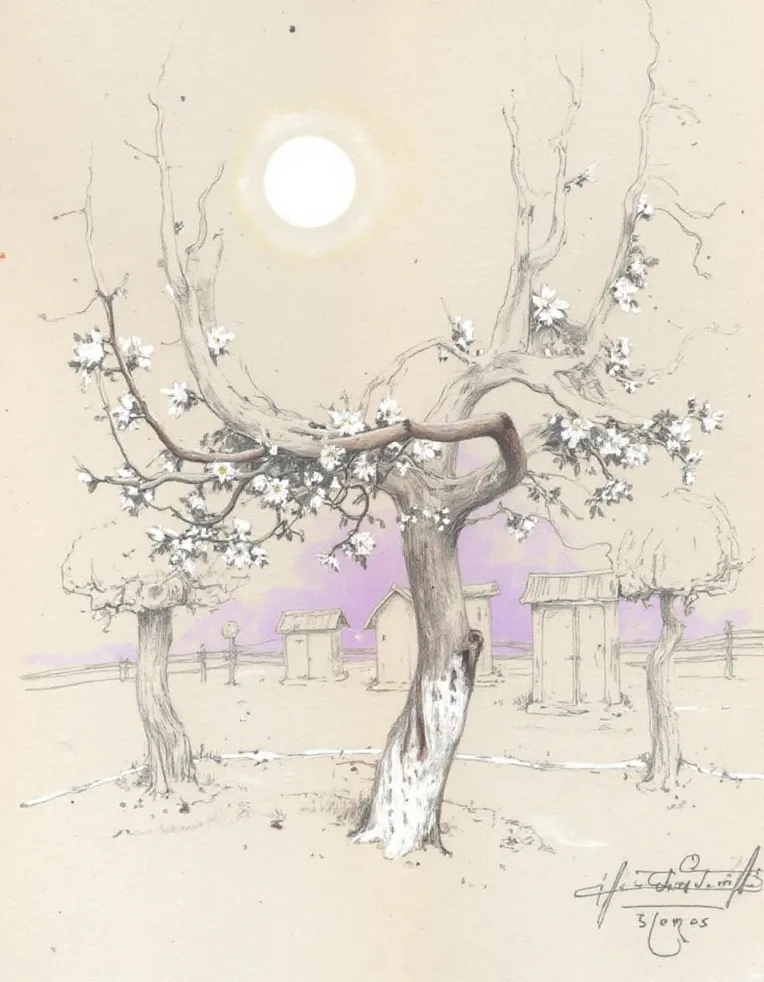 Classic Painting,Flat Illustration,Boy,LoRA,FLUX.1