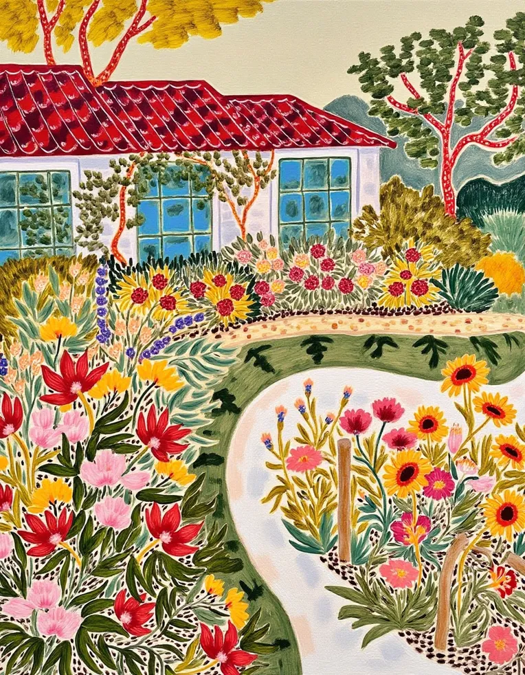 Classic Painting,Flat Illustration,Girl,LoRA,FLUX.1