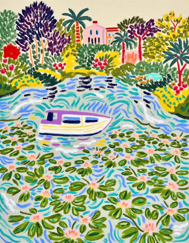 Classic Painting,Flat Illustration,Girl,LoRA,FLUX.1