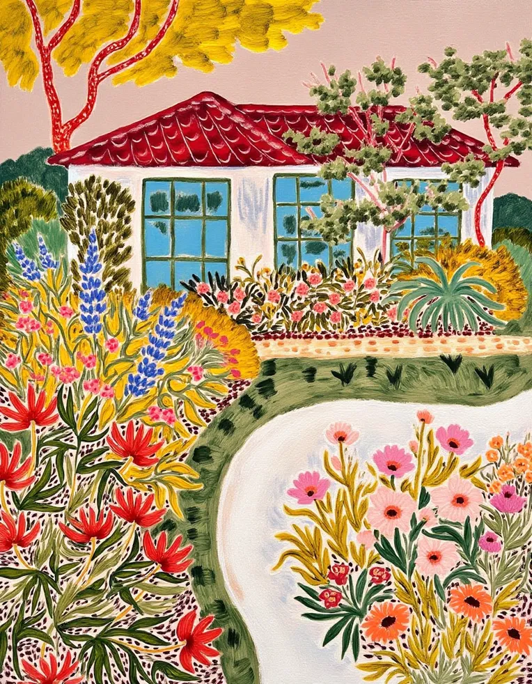 Classic Painting,Flat Illustration,Girl,LoRA,FLUX.1