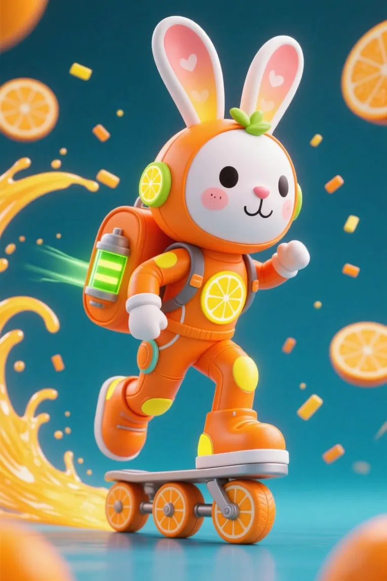 Cartoon style,Girl,Style Boost,LoRA,FLUX.1