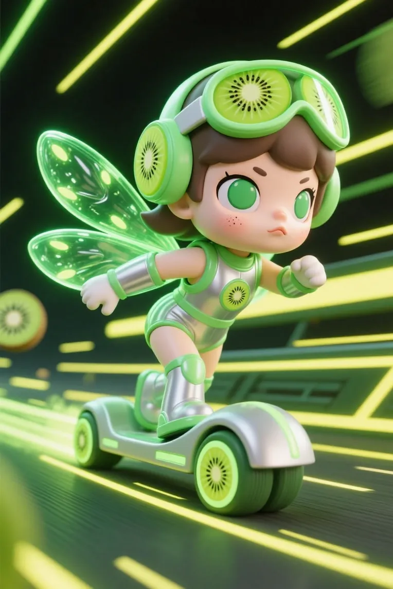 Cartoon style,Girl,Style Boost,LoRA,FLUX.1