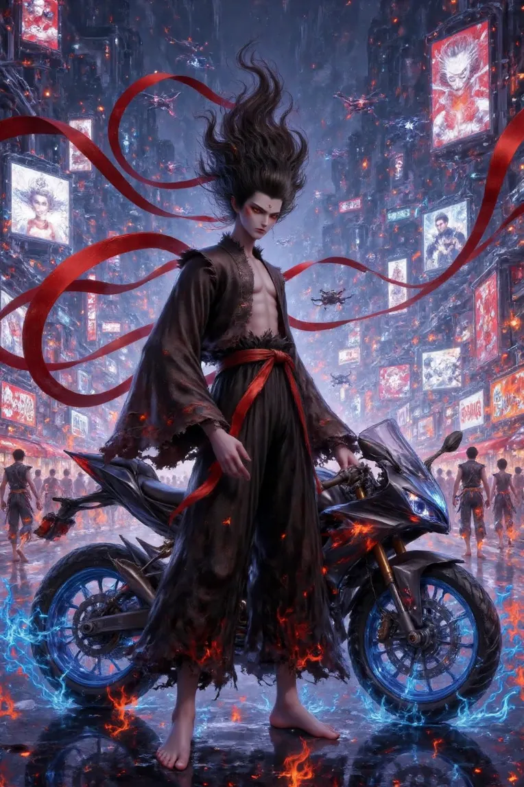 Anime Style,Boy,Physical/Facial feature,LoRA,FLUX.1