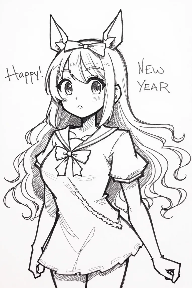 Traditional Painting Media,Girl,Composition Control,LoRA,FLUX.1