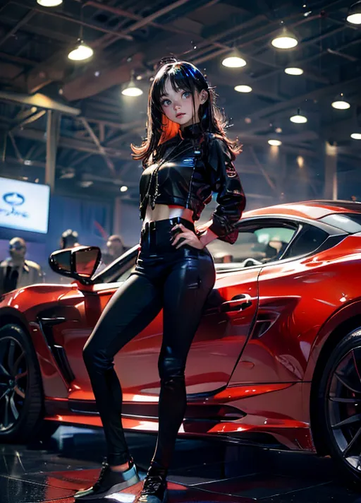 Realistic,Product Poster,Girl,LoRA,SD 1.5