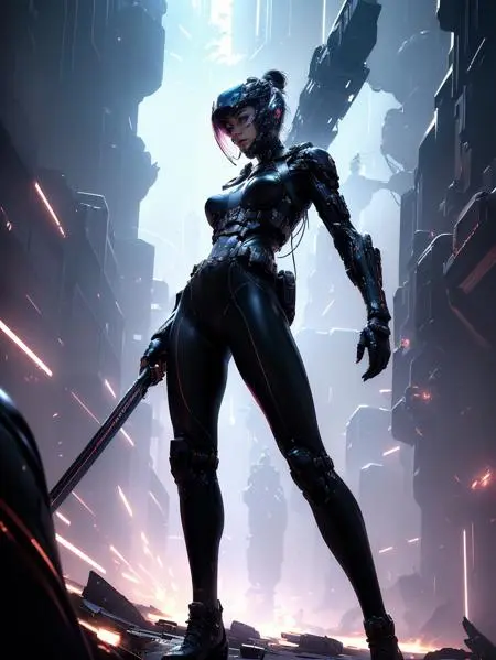 Anime Style,Girl,Composition Control,LoRA,FLUX.1