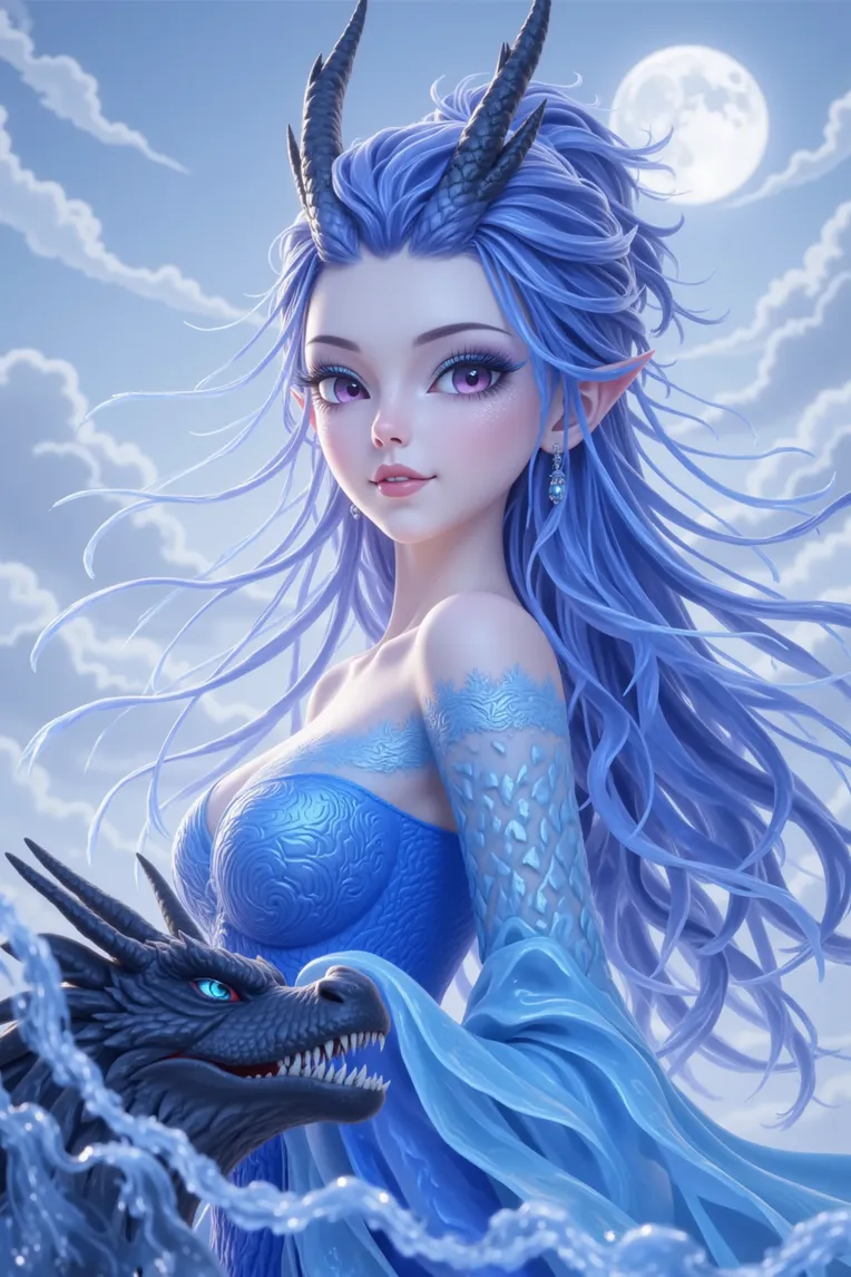 CGI style,Girl,Composition Control,LoRA,FLUX.1