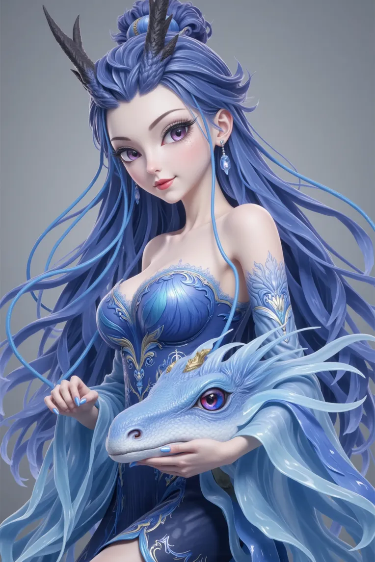 CGI style,Girl,Composition Control,LoRA,FLUX.1