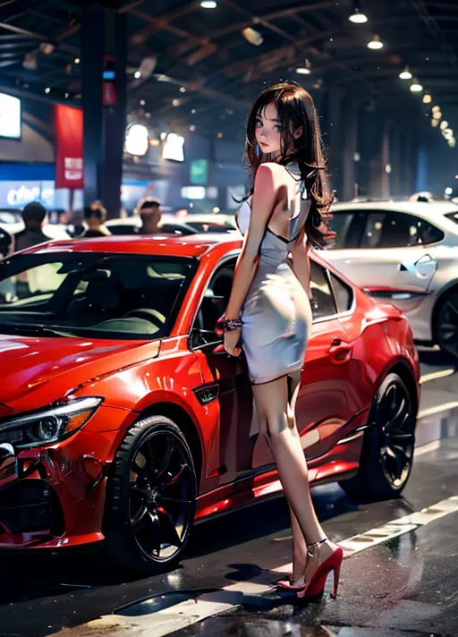 Realistic,Product Poster,Girl,LoRA,SD 1.5