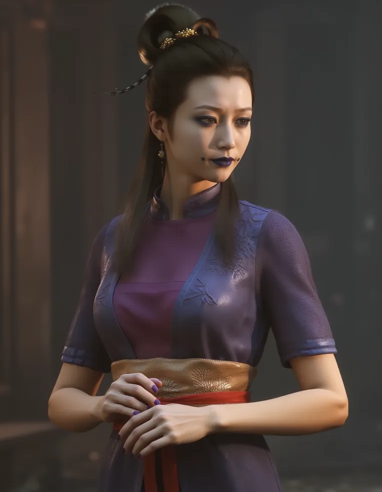 CGI style,Anime,Girl,LoRA,FLUX.1