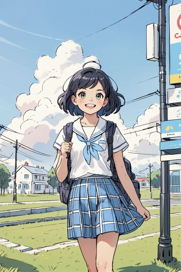 Anime,Anime Style,Girl,LoRA,SDXL