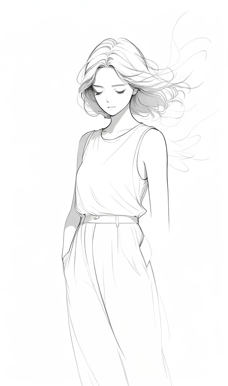 Illustration,Girl,Checkpoint,SDXL