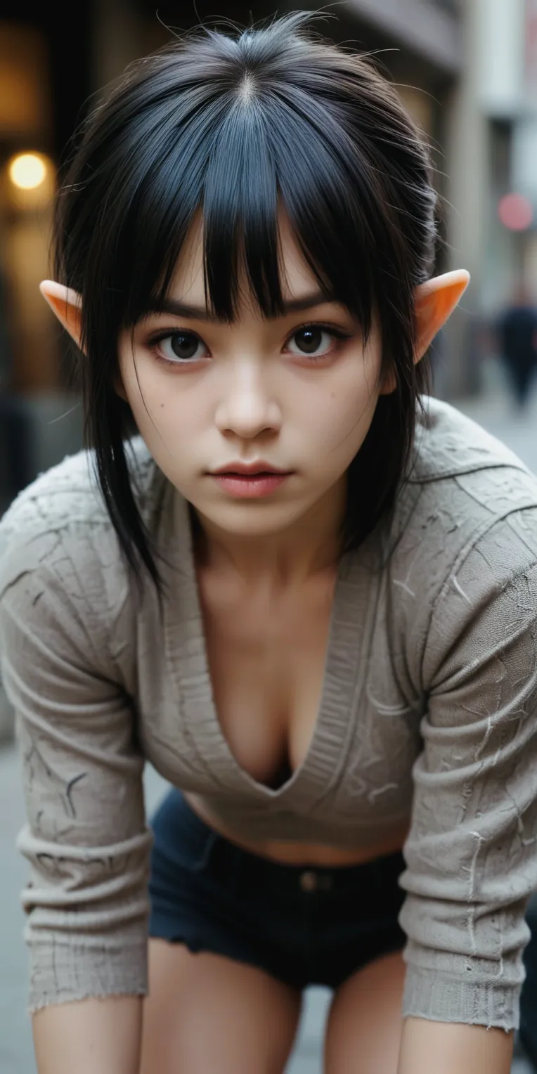 Realistic,Street Photography,Girl,Checkpoint,SD 1.5