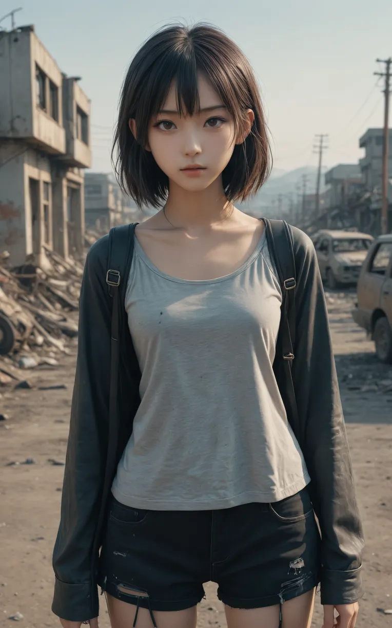 CGI style,Anime Character,Girl,LoRA,SDXL